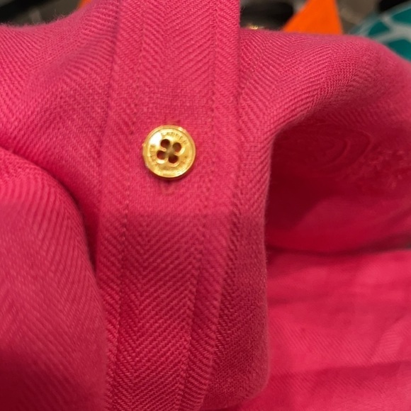 Lauren By Ralph Lauren Women 100% Linen Shirt - Picture 8 of 9